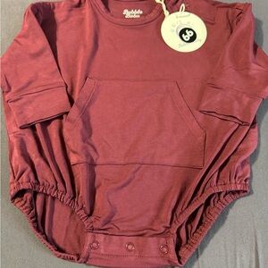 Bubble Baby‎ bubble romper bamboo Maroon 3-6 months